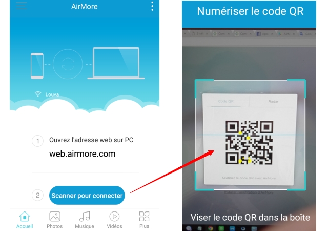 comment transférer les notes android vers pc