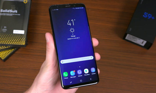 Comment faire une capture d'écran sur le Samsung Galaxy S9  