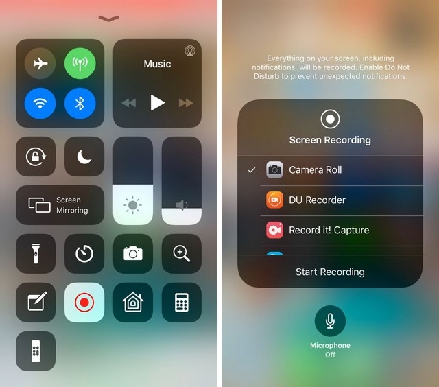 Démarrez votre enregistrement d'écran