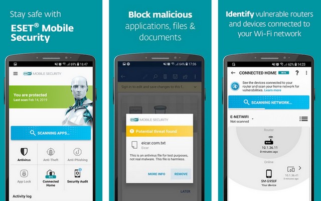 ESET Mobile Security et Antivirus