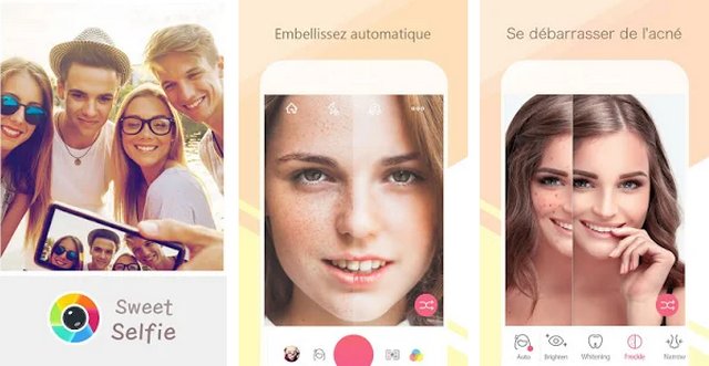 10 meilleures applications Selfie pour Android et iOS - Info24Android