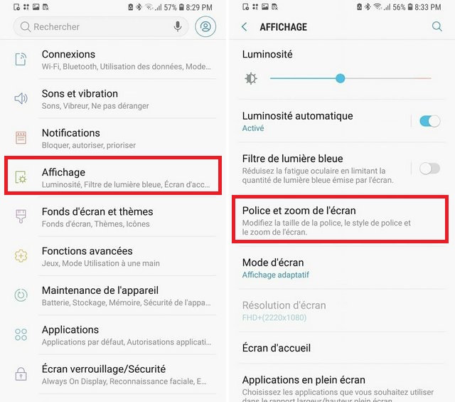 Comment Changer La Police D Ecriture Sur Samsung Info24android Comment Changer La Police D Ecriture Sur Samsung Info24android