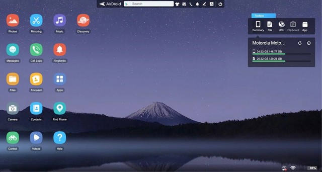 Accéder à votre smartphone depuis un ordinateur