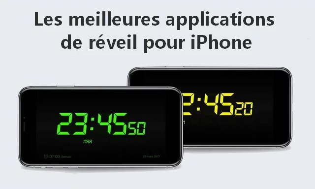 Les meilleures applications de réveil pour iPhone et iPad