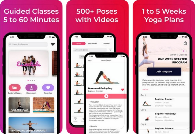 Lotus - meilleure application de yoga pour iPhone