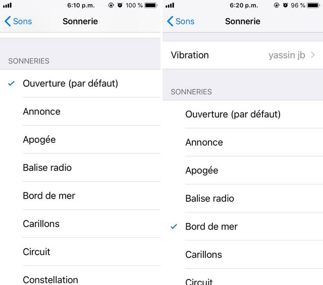 comment personnaliser la sonnerie de son alarme sur iphone