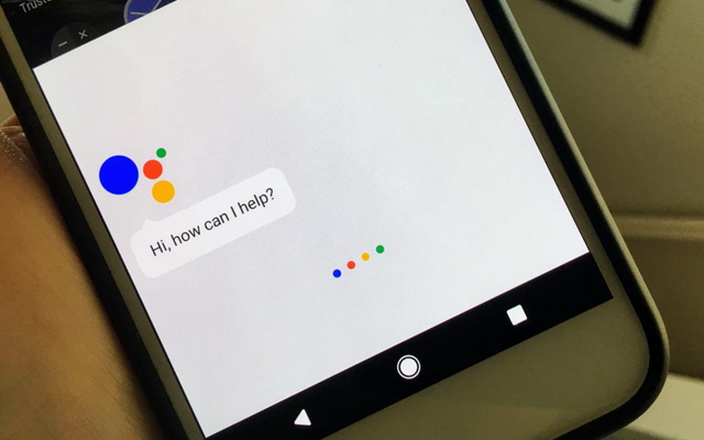 une capture d'écran à l'aide de Google Assistant