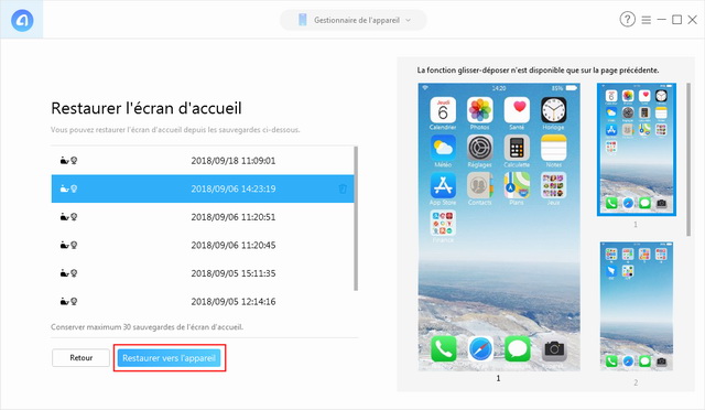Comment organiser votre écran d'accueil d'iPhone depuis l'ordinateur