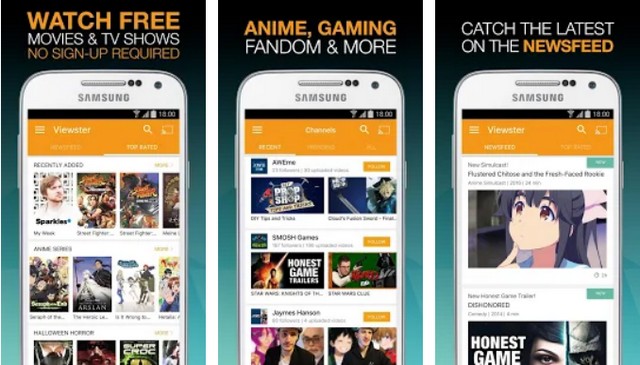 application android pour regarder des films