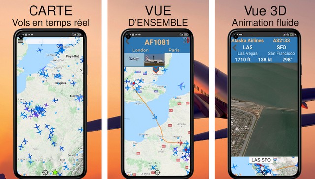 Air Traffic - application pour suivre les avions