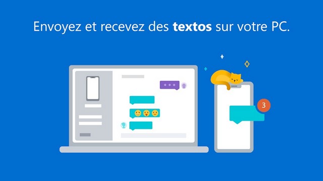 Assistant Votre téléphone - envoyer des SMS depuis PC