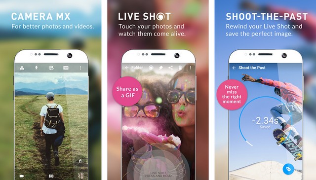 Camera MX - Meilleure application appareil photo