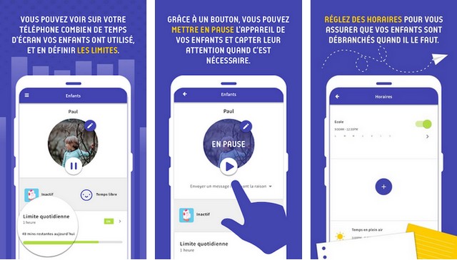 Contrôle parental Screen Time