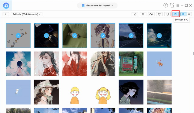 Convertir les images HEIC en JPG - étape 2