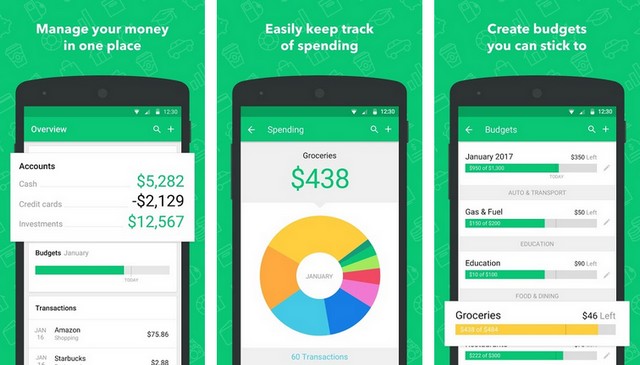 Mint - meilleure application de gestion de budget