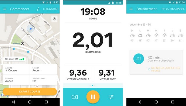 RunKeeper - application de running