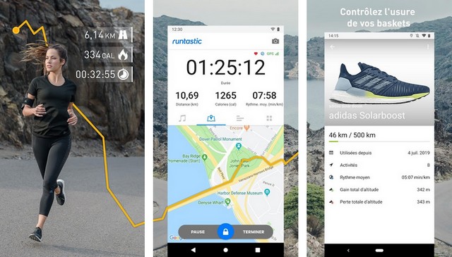 Runtastic - applications de running