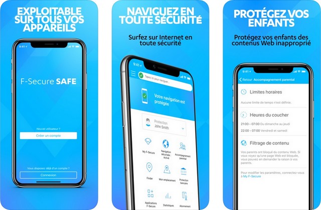 F-Secure SAFE - antivirus pour iPhone