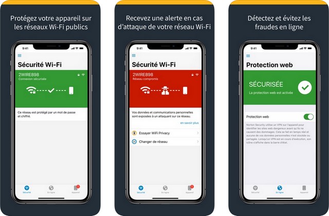 Norton Mobile Security - antivirus pour iPhone