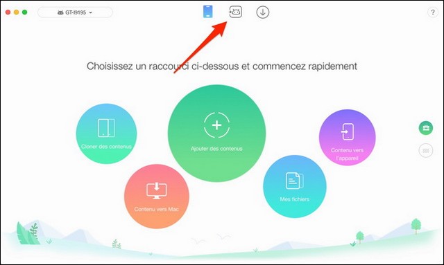 Transférer les contacts iPhone vers Samsung avec AnyTrans