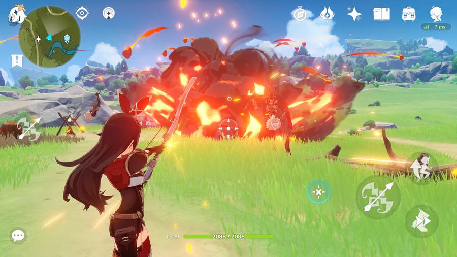 Genshin Impact - meilleur jeu 3D