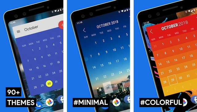 Month - Le Widget Calendrier