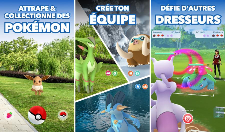 Pokémon GO - meilleur jeu en réalité augmentée