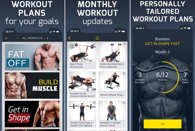 Workout - meilleure application de fitness