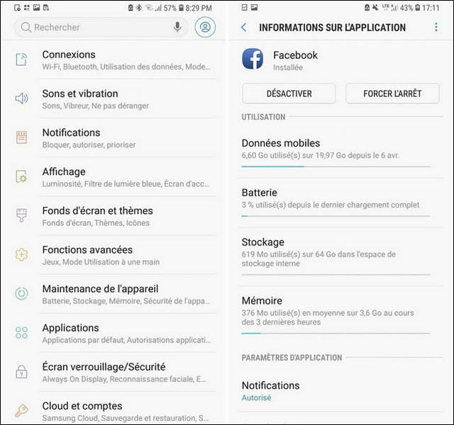 Comment déplacer des applications vers carte SD sur Galaxy Note 9