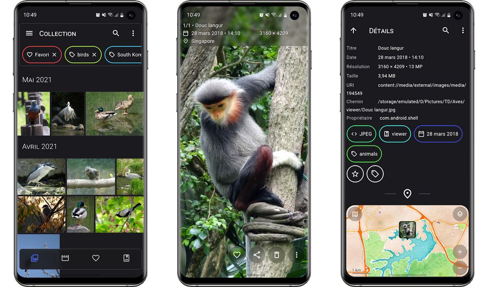 Aves Galerie - application de galerie photos