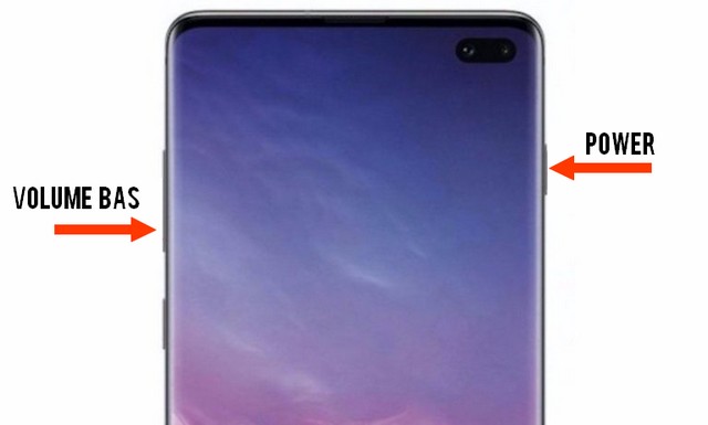 redémarrer et réinitialiser un Galaxy S10