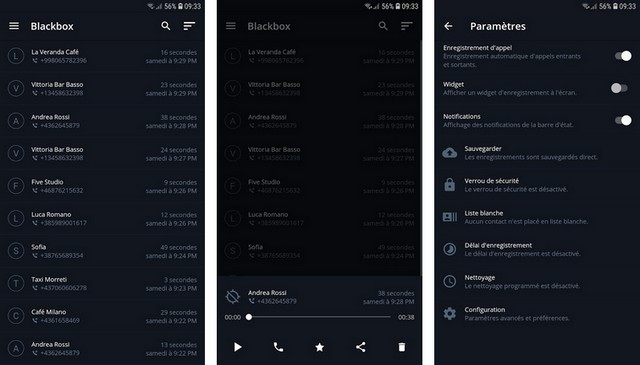 Blackbox call recorder