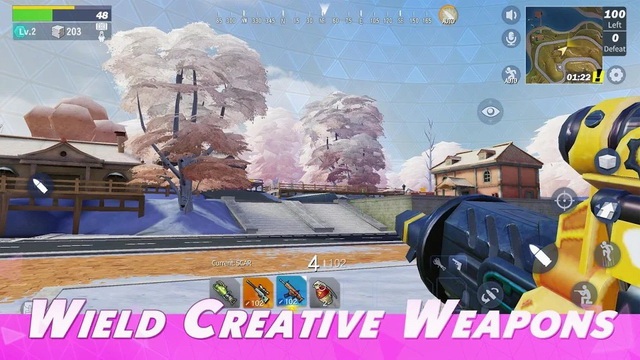 Creative Destruction - jeu battle royale