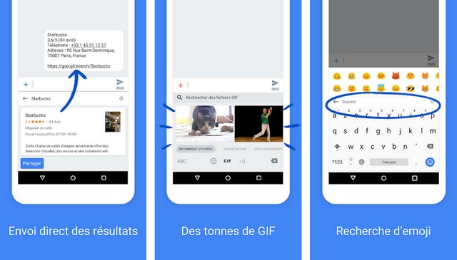 Gboard, le clavier Google