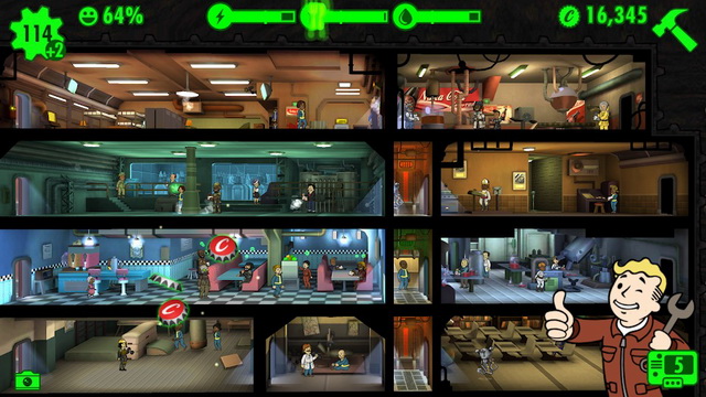 Fallout Shelter - Jeu de simulation