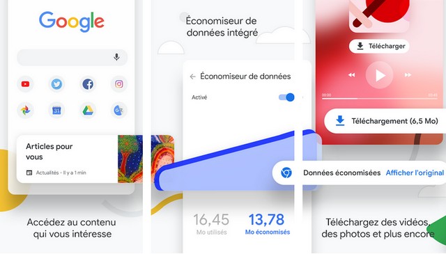 Google Chrome - application pour Samsung Galaxy S10