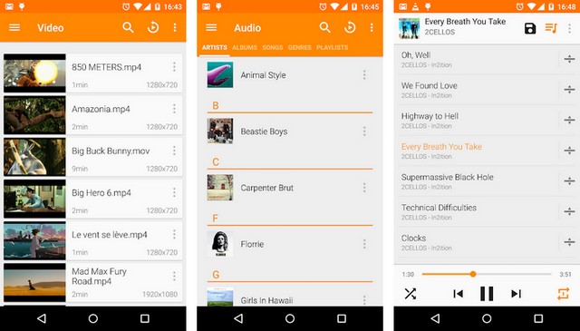 VLC - application pour Samsung Galaxy S10