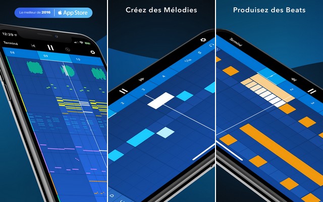 Medly - application de montage audio