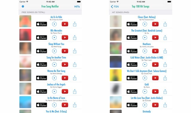 Free Song Notifier for iTunes