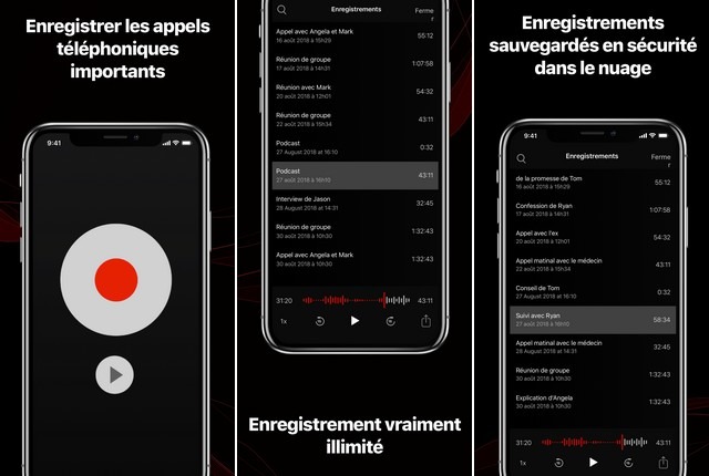 TapeACall Pro - meilleurs enregistreurs d'appels