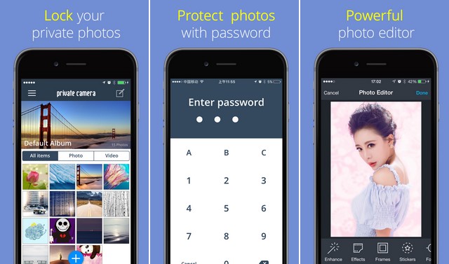 Privé caméra - application pour cacher vos photos