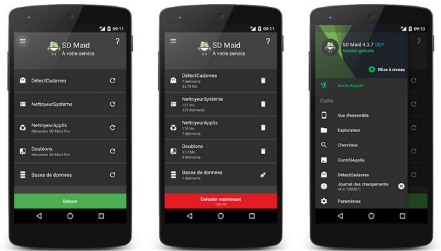 SD Maid - Application de nettoyage Android