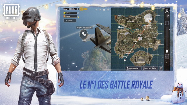 PUBG Mobile - meilleur jeu Battle Royale