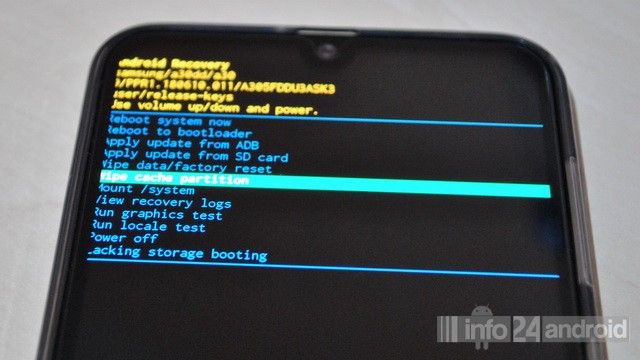 Vider le cache sur Samsung Galaxy A30