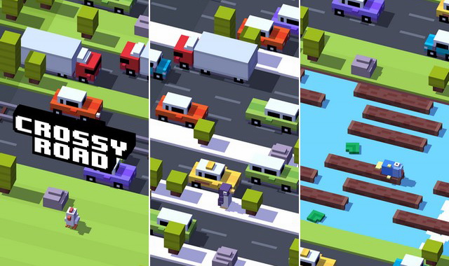 10 meilleurs jeux d'arcade pour iPhone et iPad en 2022 2 Crossy Road - jeu arcade