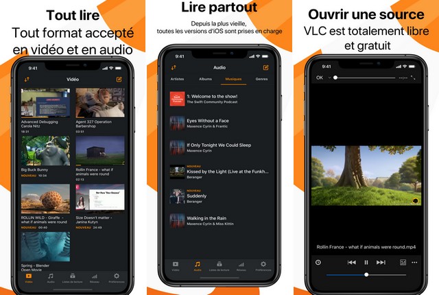 VLC - meilleur lecteur vidéo