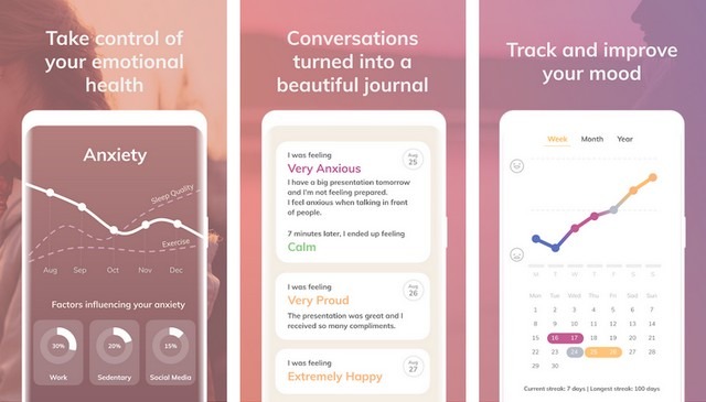 Youper - application de santé mentale