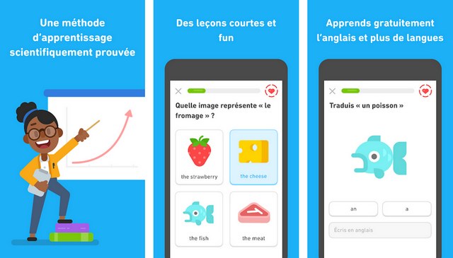 Duolingo - application Android pour apprendre une langue