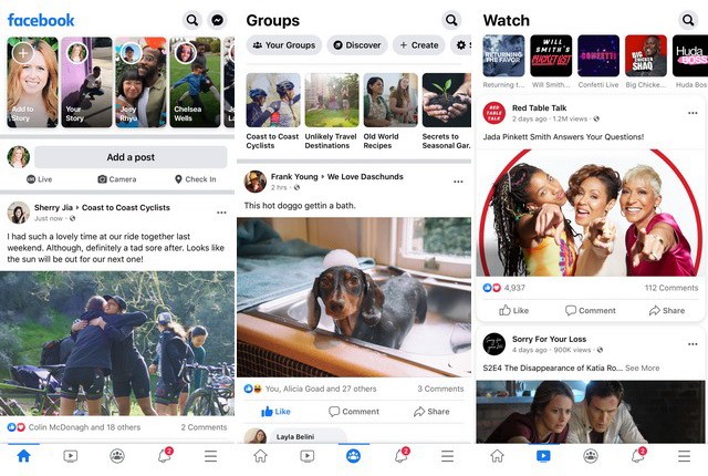 Facebook pour iPhone