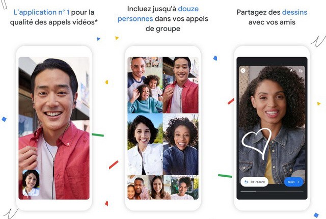 Google Duo - application de visioconférence pour iPhone